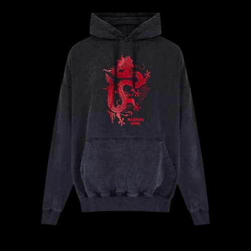 Martine Rose Oversized Hoodie 'Black'