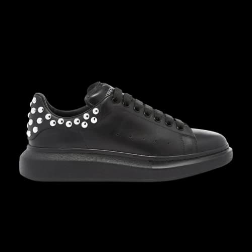 Alexander McQueen Oversized Sneaker 'Studded Heel - Black'