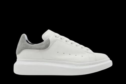 Alexander McQueen Oversized Sneaker 'White Grey Suede'
