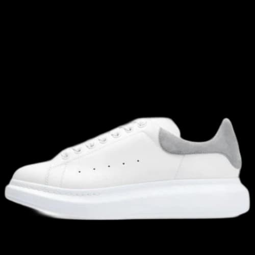 Alexander McQueen Oversized Sneaker 'White Grey Suede'