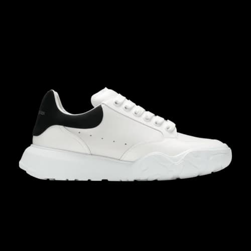 Alexander McQueen Oversized Court Trainer 'White Black'