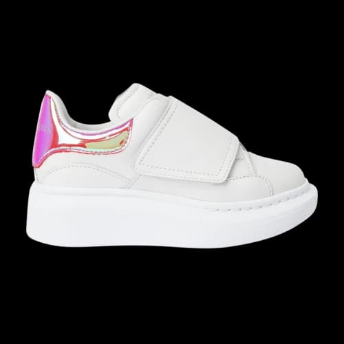 Alexander McQueen Oversized Sneaker Kids 'White Hologram'