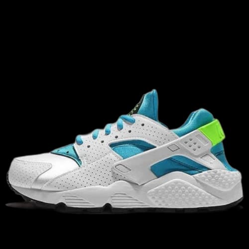 Nike Air Huarache Low-Top White/Green (Women's)