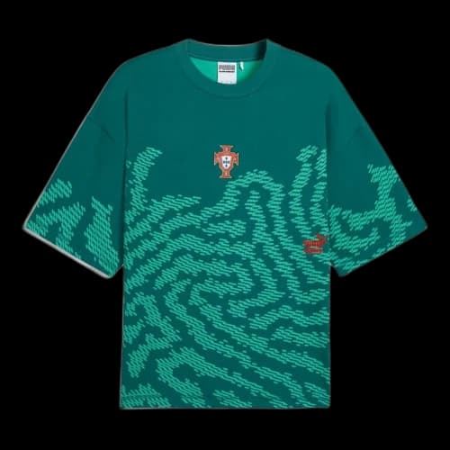 PUMA x PORTUGAL x SALEHE BEMBURY KING Oversized T-Shirt 'Emerald Ice'