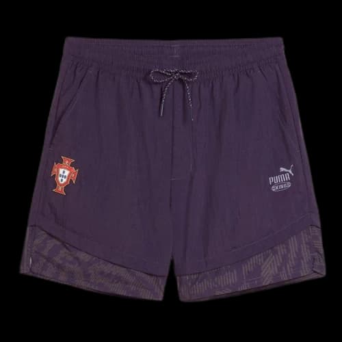 PUMA x PORTUGAL x SALEHE BEMBURY KING Relaxed Shorts 'Deep Plum'