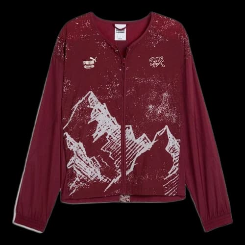 PUMA x SWITZERLAND x SALEHE BEMBURY KING Track Jacket 'Team Regal Red'