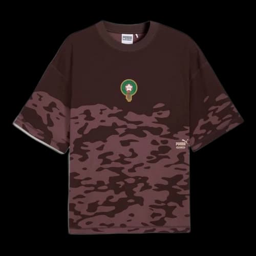 PUMA x MOROCCO x SALEHE BEMBURY KING Oversized T-Shirt 'Chocolate Brown'