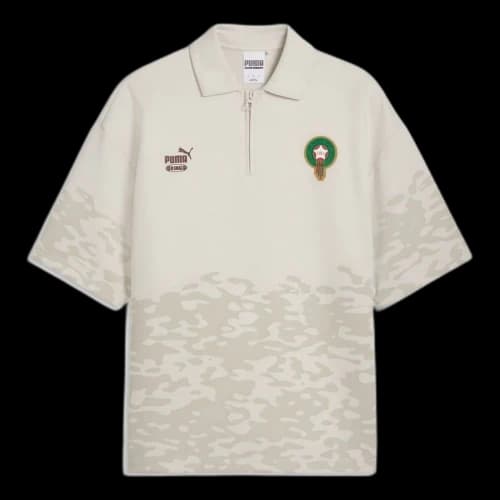 PUMA x MOROCCO x SALEHE BEMBURY KING Relaxed Polo 'Alpine Snow'