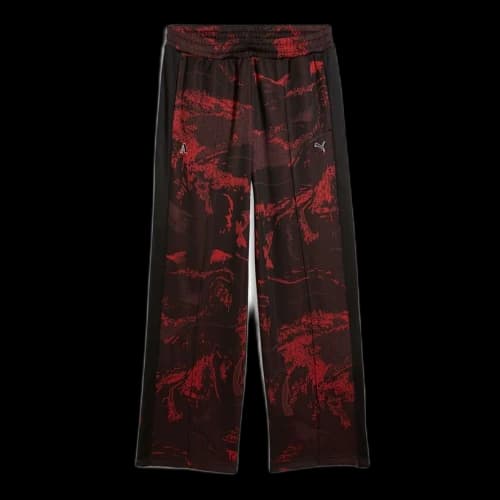 PUMA x AHLUWALIA T7 Track Pants 'PUMA Black AOP'