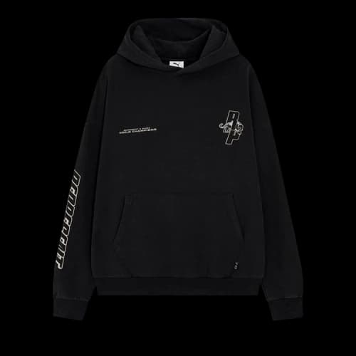 Puma x Represent Long Sleeve Hoodie 'Black'