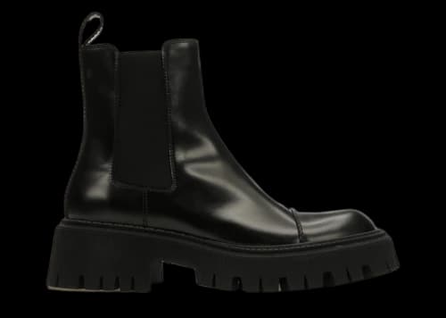 Balenciaga Tractor 20mm Boot Black