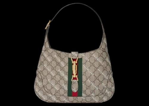 Gucci x Balenciaga The Hacker Project Small Jackie 1961 Beige/Ebony