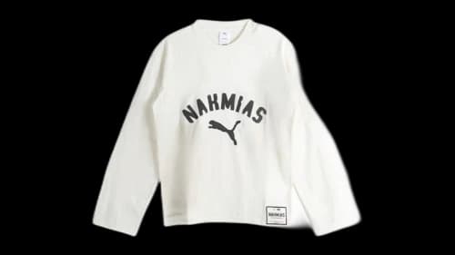 Puma Longsleeve Tee White