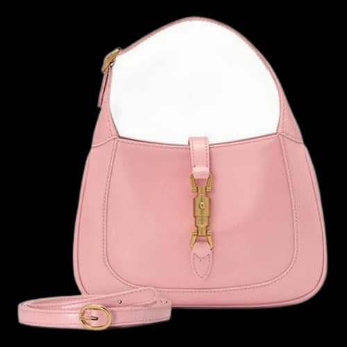 Gucci Jackie 1961 SeriesBag Single-Shoulder Bag MIni-Size Pink (Women's)