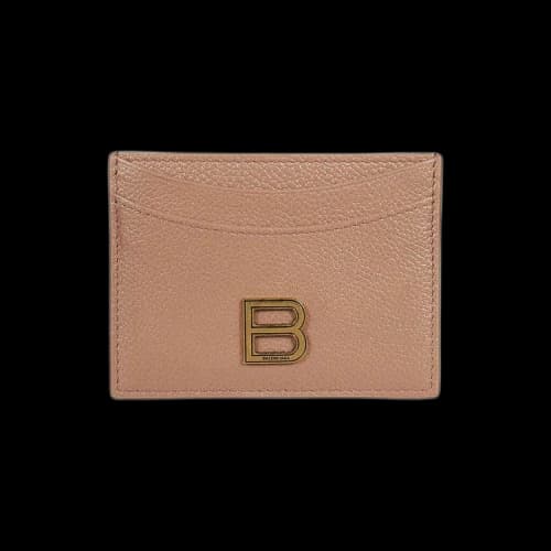 Balenciaga Hourglass Card Holder 'Beige'