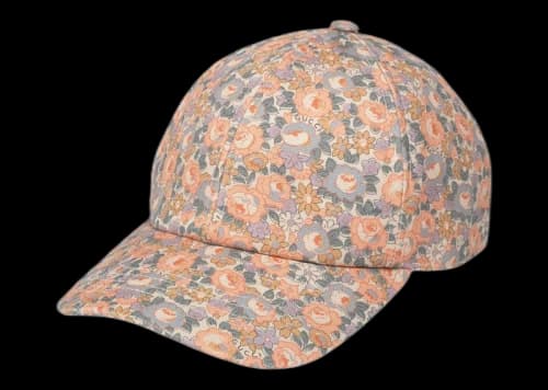 Gucci x Liberty London Floral Baseball Velcro Strap Cap Pink/Light Blue/Ivory