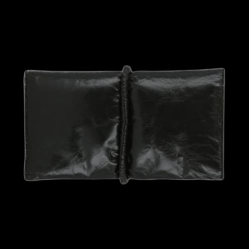 Bottega Veneta Leather Bi-Fold Clutch Bag 'Black'