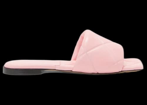 Bottega Veneta Lido Flat Sandal Pink (Women's)