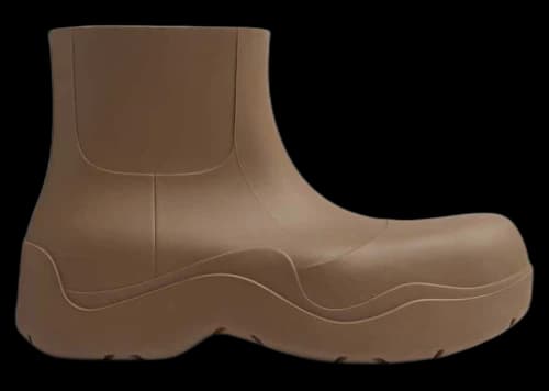 Bottega Veneta Puddle Ankle Boot Jute