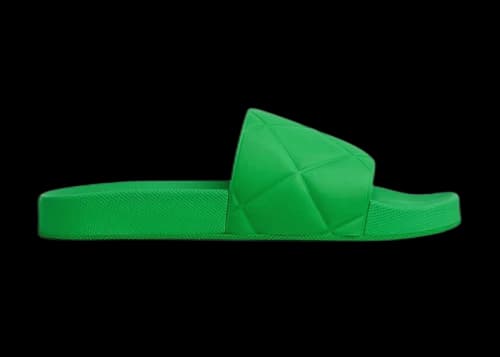 Bottega Veneta Rubber Slide Green (Women's)