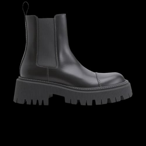 Balenciaga Tractor 20mm Boot 'Fossil Grey' (Women's)