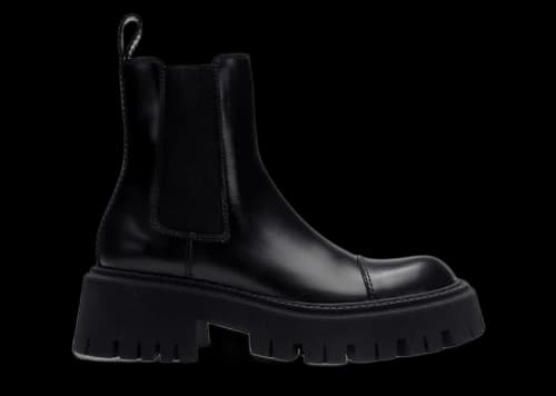 Balenciaga Tractor 20mm Boot Black (Women's)