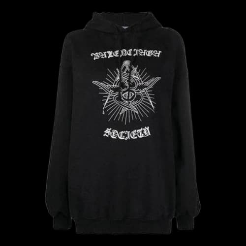 Balenciaga Free Your Mind Hoodie 'Black'