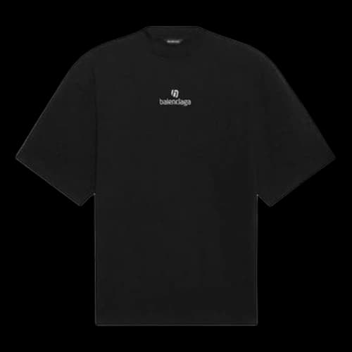 Balenciaga Sponsor Short Sleeve Black
