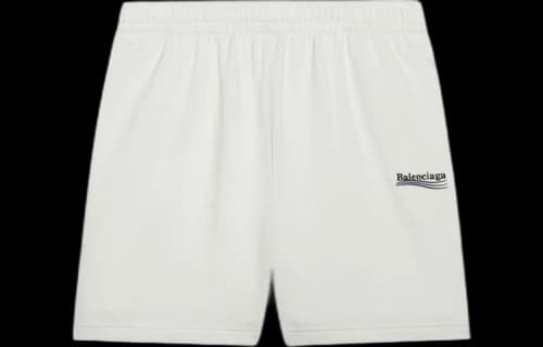 Balenciaga Political Campaign Short 'White'