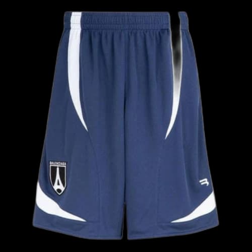 Balenciaga Sporty B Soccer Short 'Blue'