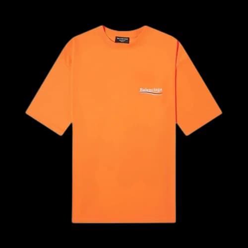 Balenciaga Large Fit T-Shirt 'Fluo Orange'