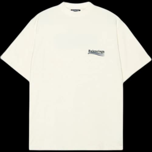 Balenciaga Political Campaign T-shirt Large Fit 'Off White'