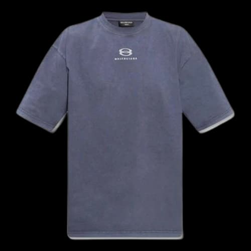 Balenciaga Unity Icon T-Shirt 'Grey'