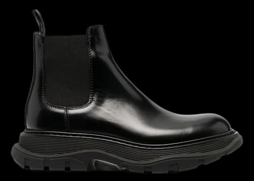 Alexander McQueen Chunky Sole Chelsea Boots Black (Women's)