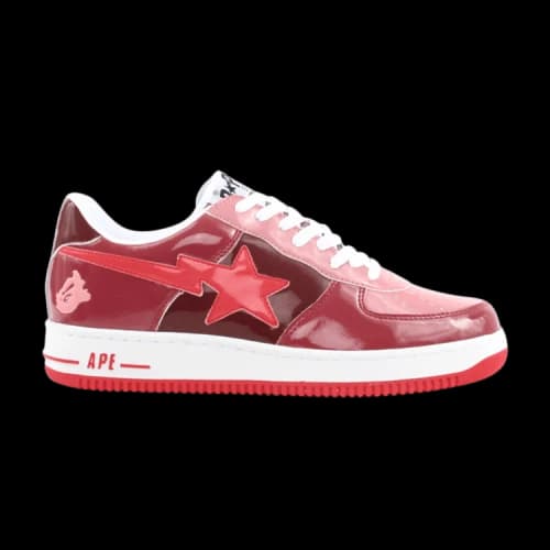 Bapesta FS-001 Low 'Burgundy Pink'