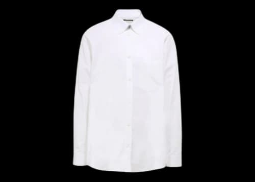 Balenciaga Sponsor Logo Shirt White