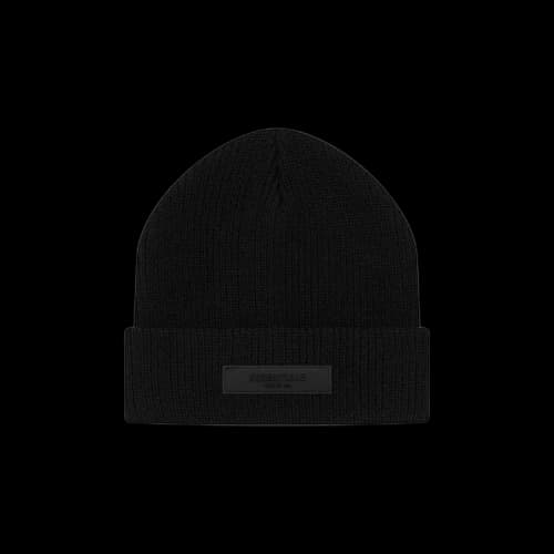 Fear of God Essentials Beanie 'Off Black'
