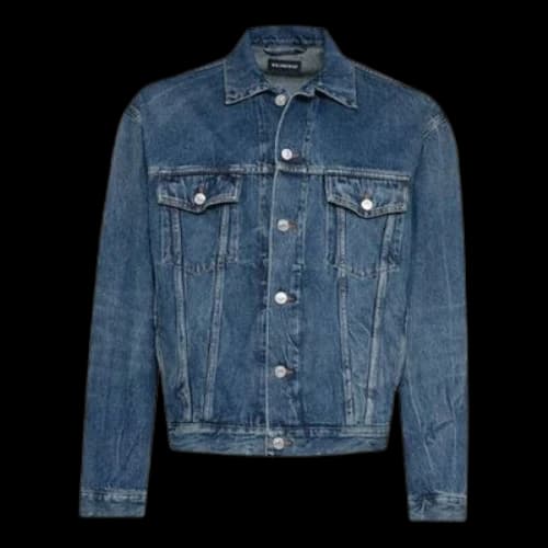 Balenciaga Denim Jacket Large Fit 'Blue'