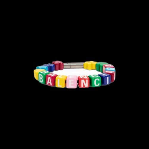 Balenciaga Toy Bracelet 'Multicolor/Silver'