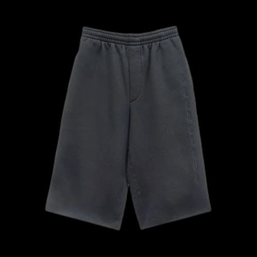 Balenciaga Long Shorts 'Black/Black'