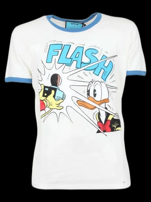 Gucci x Disney Donuld Duck T-Shirt White/Blue