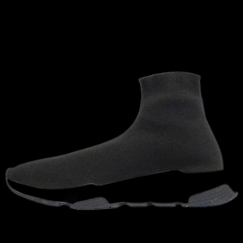 Balenciaga Speed Graffiti Trainers Black White