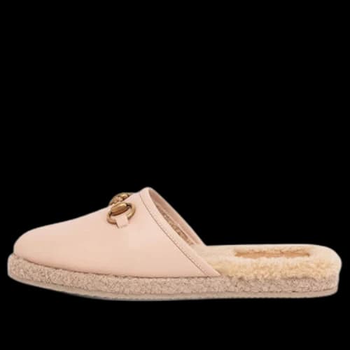 Gucci Horsebit Leather Slip On 'Skin Rose' (Women's)
