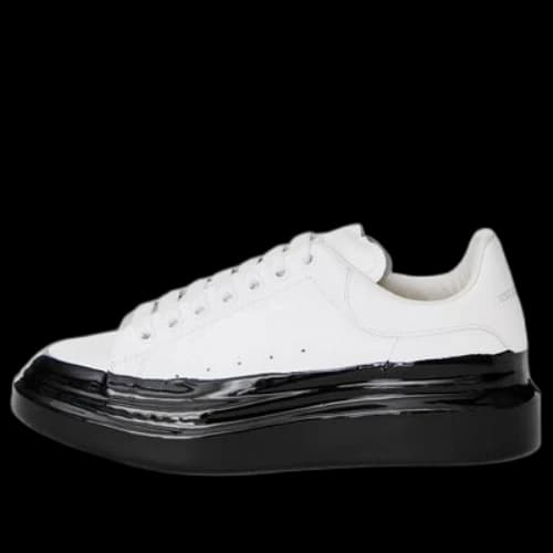 Alexander McQueen Oversized Sneakers 'White Black Sole'