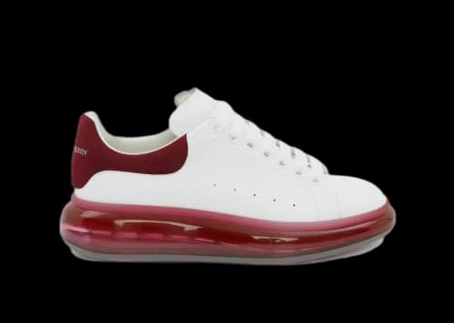 Alexander McQueen Oversized Burgundy Sole