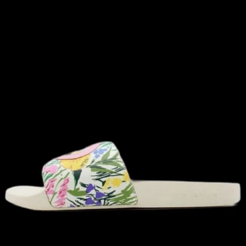 Gucci Ken Scott Print Slide Sandal 'White ' (Women's)