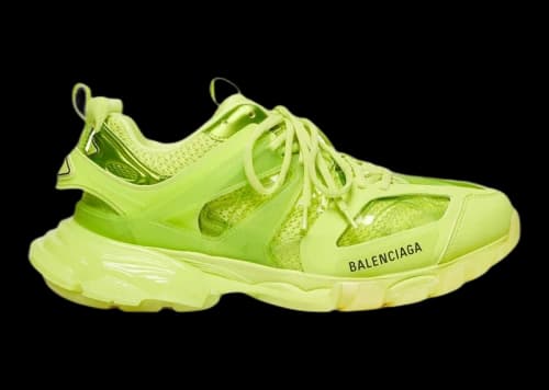 Balenciaga Track Clear Sole Neon Yellow
