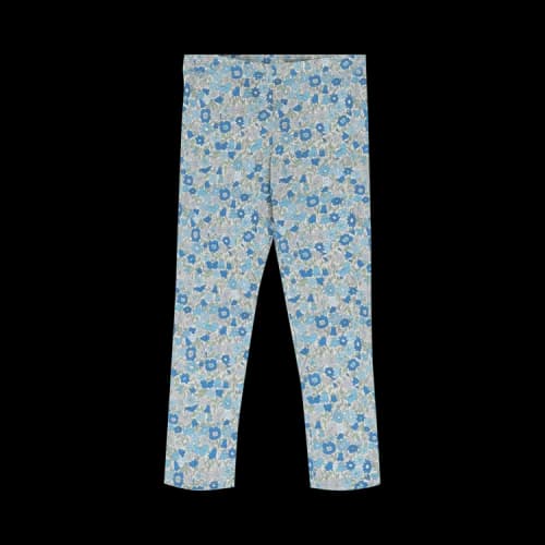 Gucci Floral Print Leggings 'Blue'