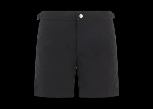 Alexander McQueen Straight-Hem Pocketed Swim Shorts Black