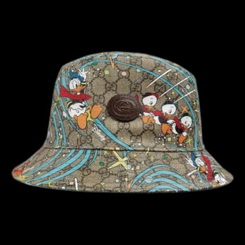 Gucci x Disney Donald Duck Bucket Hat 'Beige Brown'